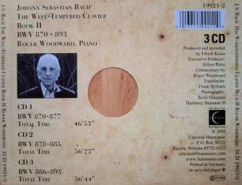 3CD Johann Sebastian Bach: Das Wohltemperirte Clavier ⦁ Buch II ⦁ BWV 870-893