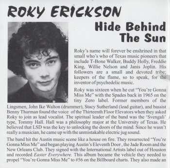 CD Roky Erickson: Hide Behind The Sun