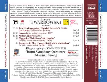 CD Kinga Augustyn: Violin Concerto • Spanish Fantasia