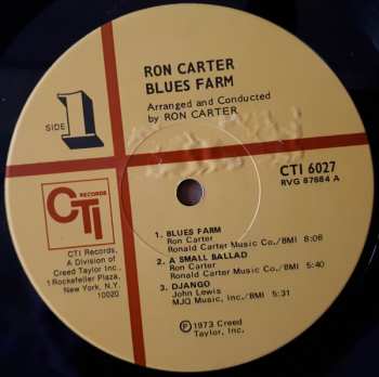 CD Ron Carter: Blues Farm