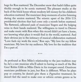 CD Ron Miles: I Am A Man