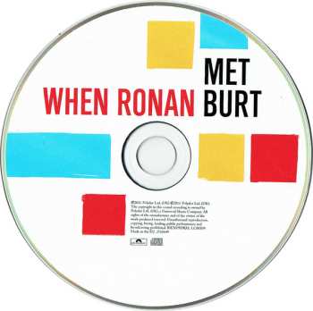 CD Burt Bacharach: When Ronan Met Burt
