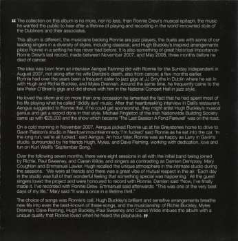 CD Ronnie Drew: The Last Session (A Fond Farewell)