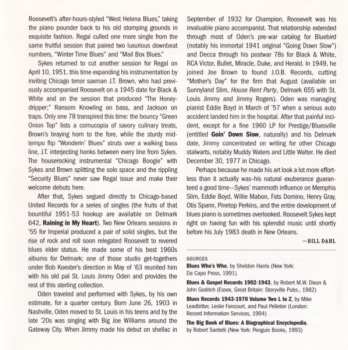 CD Roosevelt Sykes: Chicago Boogie 