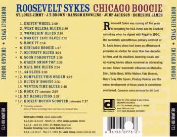 CD Roosevelt Sykes: Chicago Boogie 