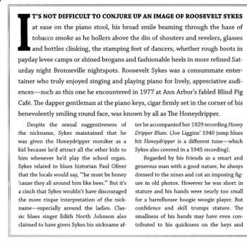 CD Roosevelt Sykes: The Original Honeydripper