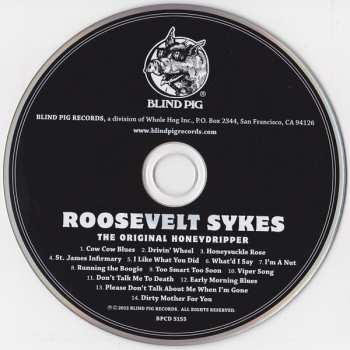CD Roosevelt Sykes: The Original Honeydripper