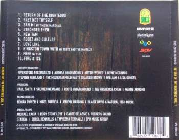 CD Rootz Underground: Return Of The Righteous Vol.1