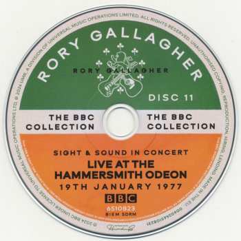 18CD/Zestaw pudełkowy/2Blu-ray Rory Gallagher: The BBC Collection DLX