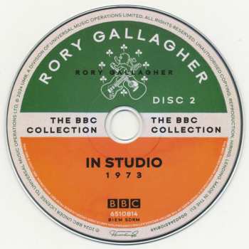 18CD/Zestaw pudełkowy/2Blu-ray Rory Gallagher: The BBC Collection DLX