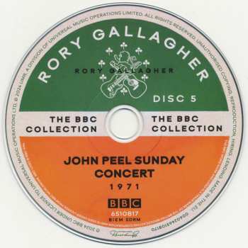 18CD/Zestaw pudełkowy/2Blu-ray Rory Gallagher: The BBC Collection DLX
