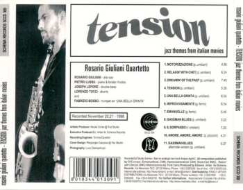 CD Rosario Giuliani Quartetto: Tension - Jazz Themes From Italian Movies
