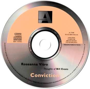 CD Roseanna Vitro: Thoughts Of Bill Evans - Conviction
