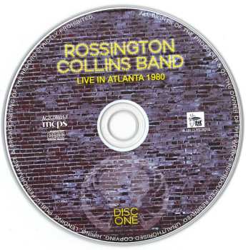 2CD Rossington Collins Band: Live In Atlanta 1980
