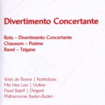 Album Rota / Phil Baden-baden: De Boeve Wies / Hee: Divertimento Concertante