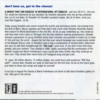 2LP Roxette: Don't Bore Us Get To The Chorus