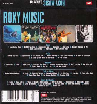 5CD/Zestaw pudełkowy Roxy Music: 5 Album Set