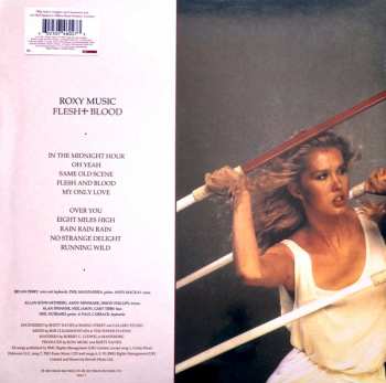 LP Roxy Music: Flesh + Blood