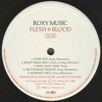 CD Roxy Music: Flesh & Blood - Limited Edition