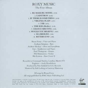 3CD/DVD/Zestaw pudełkowy Roxy Music: Roxy Music DLX