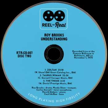 2CD Roy Brooks: Understanding