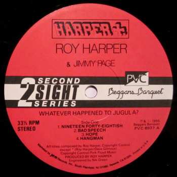 LP Jimmy Page: Whatever Happened To Jugula?