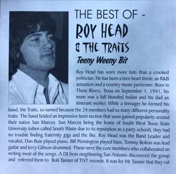 CD Roy Head: The Best Of Roy Head & The Traits Teeny Weeny Bit 