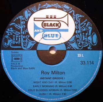 CD Roy Milton: Instant Groove