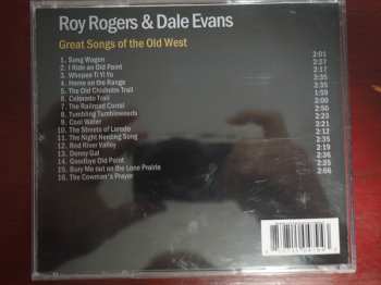 CD Roy Rogers And Dale Evans: Great Songs of the Old West