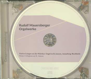 CD Rudolf Mauersberger: Rudolf Mauersberger Orgelwerke - Gesamteinspielung