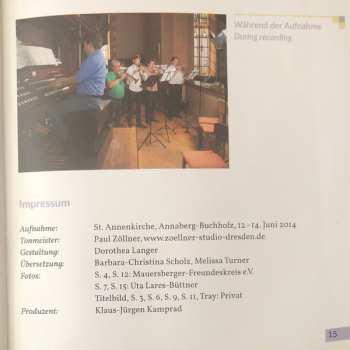 CD Rudolf Mauersberger: Rudolf Mauersberger Orgelwerke - Gesamteinspielung