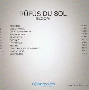 CD Rüfüs Du Sol: Bloom