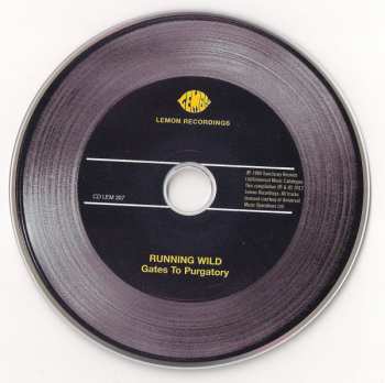 CD Running Wild: Gates To Purgatory