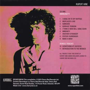3CD/Zestaw pudełkowy Rupert Hine: Surface Tension (The Studio Works 1981-1983)