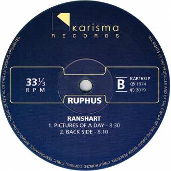LP Ruphus: Ranshart