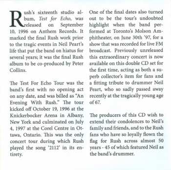 2CD Rush: An Evening With 1997