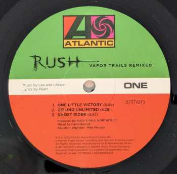 7LP/Zestaw pudełkowy Rush: The Albums 2002 - 2012