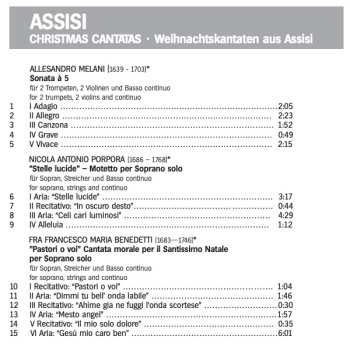 CD Ruth Ziesak: Assisi Christmas Cantatas - Weihnachtskantaten aus Assisi