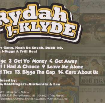 CD Rydah J. Klyde: The Best Of Rydah J. Klyde