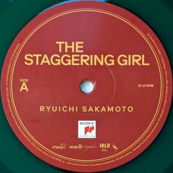 LP Ryuichi Sakamoto: The Staggering Girl CLR