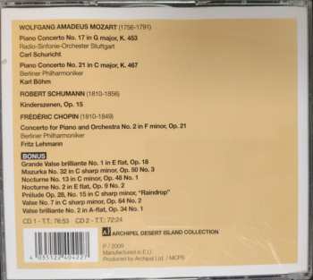 2CD Stefan Askenase: Mozart, Schumann And Chopin