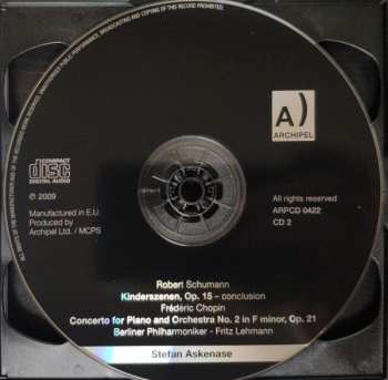 2CD Stefan Askenase: Mozart, Schumann And Chopin