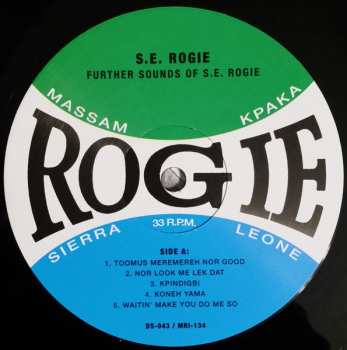 LP S. E. Rogie: Further Sounds Of S.E. Rogie