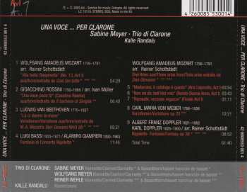 CD Sabine Meyer: Una Voce ... Per Clarone