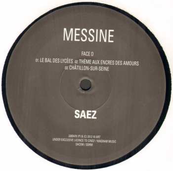 2LP Saez: Messina - Messine