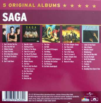 5CD/Zestaw pudełkowy Saga:  5 Original Albums