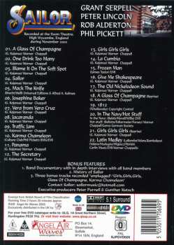 DVD Sailor: Live! In Concert
