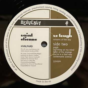 3LP/SP/Zestaw pudełkowy Saint Etienne: So Tough LTD