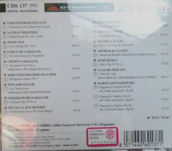 2CD Salvatore Accardo: Plays Paganini's Guarneri Del Gesù 1742