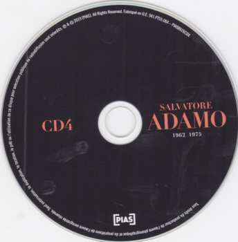 10CD/Zestaw pudełkowy Adamo: 1962-1975